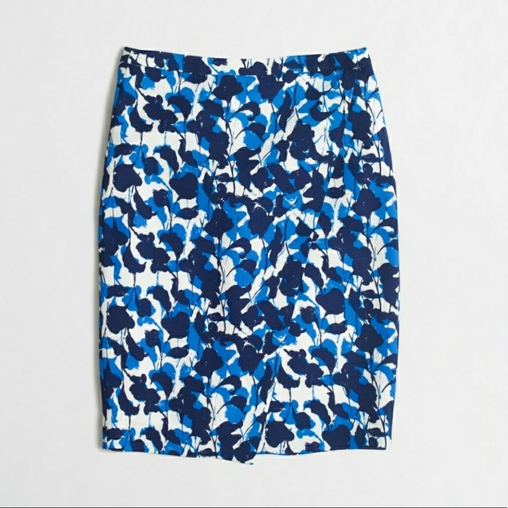 J. Crew Floral Wrap Skirt VGUC Size 16